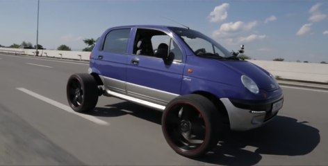 Жесть! Ставим 20е Воссены на Матиз! [Жорик Ревазов] #АвтоЧелендж