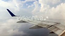 Plane Sky Clouds Horizont - Stock Footage | VideoHive 15132790