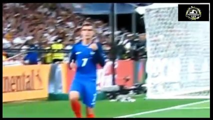 Antoine griezmann dance  EGermany vs France semi-final euro 2016 Stade Velodrome