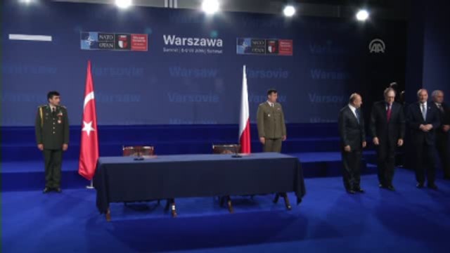 Milli Savunma Bakanı Işık ile Polonya Savunma Bakanı Macierewicz Arasında İşbirliği Anlaşması...