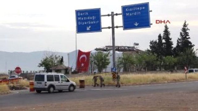 Teröristler Mardin'de Jandarma Karakoluna Saldırdı: 1 Asker Şehit, 5 Asker Yaralı