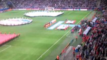 15/06/2016. Russia Slovakia. National Anthems.