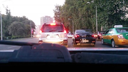 Pyongyang Traffic - 26 September 2015 - North Korea - Korea Utara