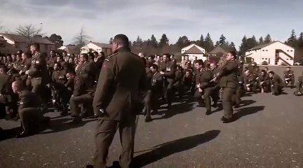 2nd 1st Farewell Their Fallen Comrades With A Huge Haka