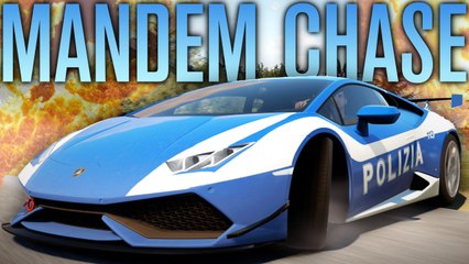 Forza Horizon 2 THE GREAT MANDEM COP CHASE The Nobeds