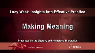 10-Lucy West-Making Meaning