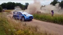 73rd PZM Rally Poland 2016 AERIAL ANALYSIS Mikkelsen vs. Camilli