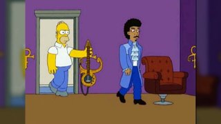 Simpsons boss unearths script pages from the Prince Ep. that never got made