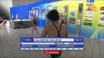 Women's 10 m synchro platform, Diving, Shanghai World Aquatics Championships 2011 (5/5)
