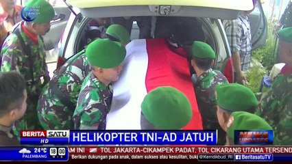Jenazah Letda Angga Juang Dimakamkan Secara Militer