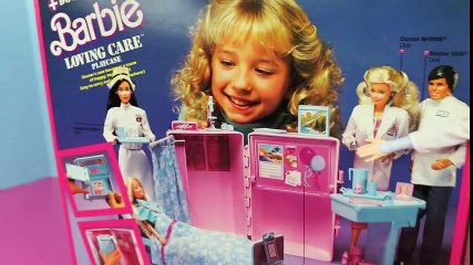 Download Video: Elsa Barbie Hospital Doll Playset Toy Frozen Kids Alex DisneyCarToys & Mike The Merman Vintage