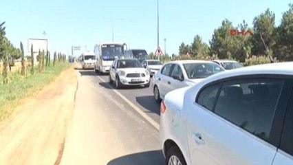 Antalya Havalimanı Yolu Dönüş Kuyruğu