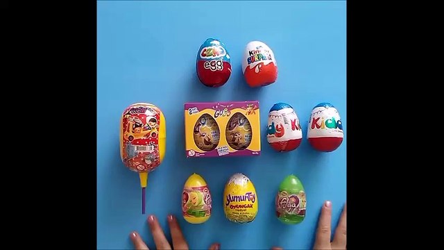10 Yeni Sürpriz Yumurta Açma - Sürpriz Yumurta izle -New Surprise eggs Opening