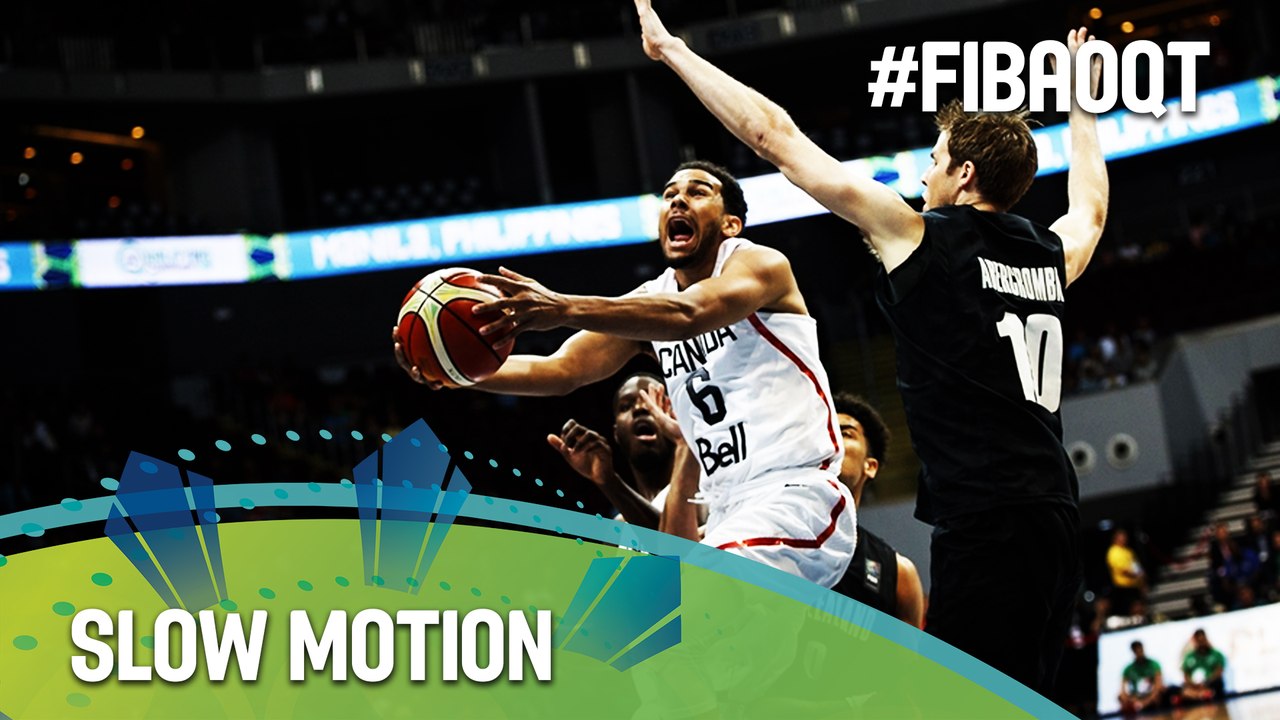 Canada v New Zealand in slow motion!