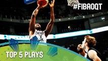 Top 5 Plays - Day 4 - 2016 FIBA Olympic Qualifying Tournament - Philippines