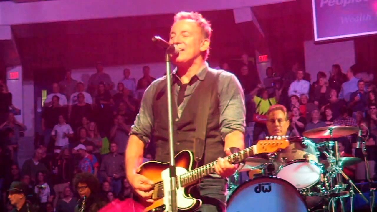 Bruce Springsteen "Pink Cadillac" 10-25-12 XL Center Hartford CT