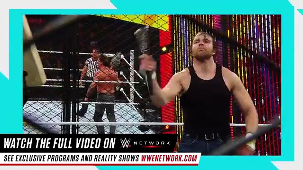 Dean Ambrose is fined for using nunchucks, only on WWE Network