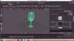 Autodesk Maya 2016 Quick Wine Glass Mental Ray Render