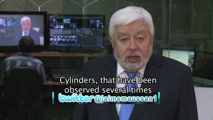 Strange lights captured in the US.