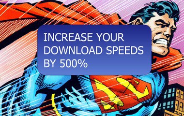 500% faster downloads