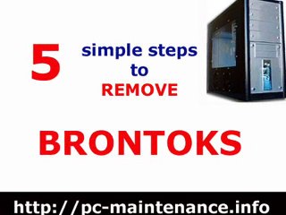 5 simple steps to remove brontoks