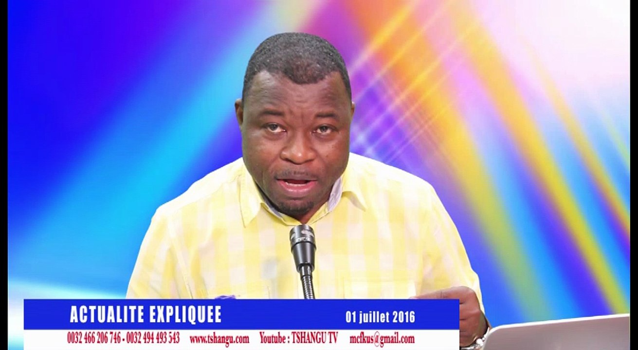 Actualité Expliquée du 30 juin 2016 bis