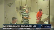 Des détenus cassent la porte de leur cellule pour sauver un gardien
