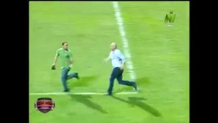 Coach Hossam Hassan Attacks A Policeman After Match Ends In Egypt!