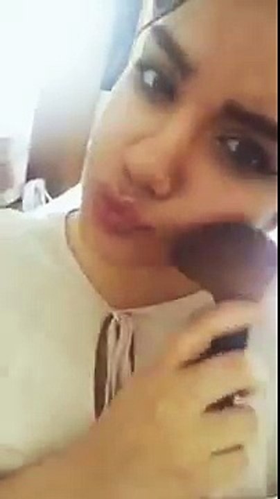 Musically cute persian girl