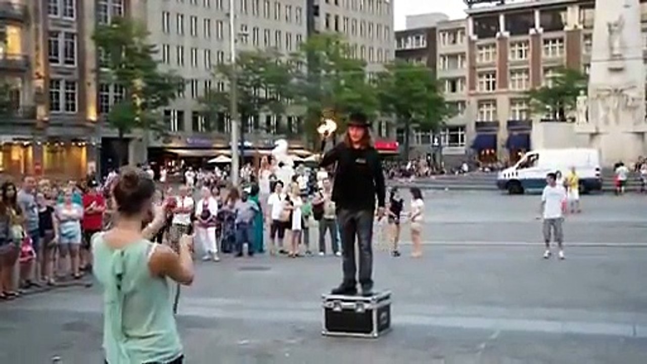 Knife Throwing Trick Gone Wrong