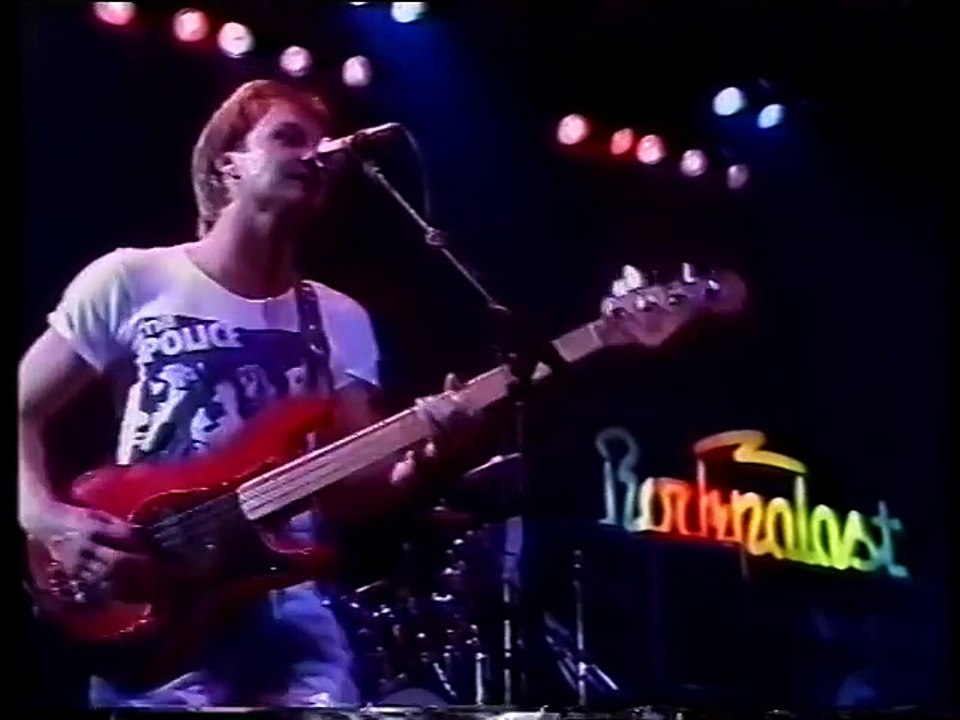 The Police - The Bed's Too Big Without You - Essen, West Germany 18 Oct 1980