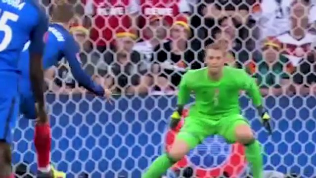 ملخص طويل فرنسا 2-0 ألمانيا - بصوت رؤوف خليف - نصف نهائي امم اوروبا 2016-7-7 HD720p_