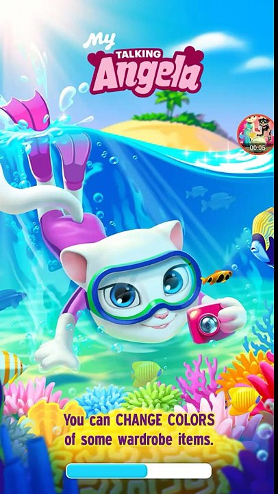 My Talking Angela Level 23 Gameplay Great Makeover for Children HD