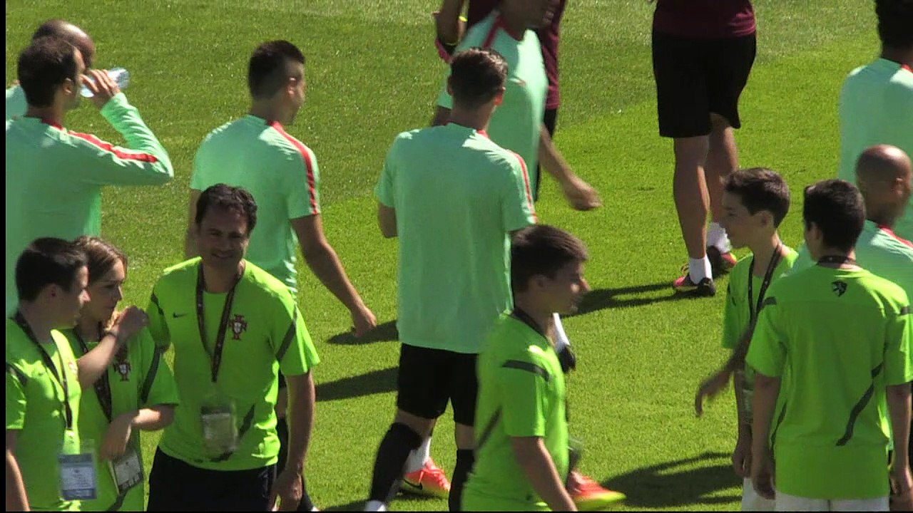 Euro-2016/Portugal : Pepe s'entraîne à la veille de la finale