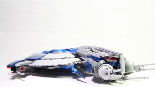Lego Star Wars 75042 Droid Gunship Build and review