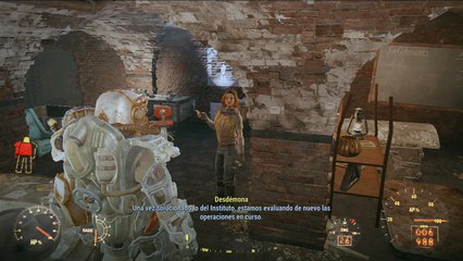 Fallout 4 gameplay Español parte 129, A los colchones 1, El ferrocarril