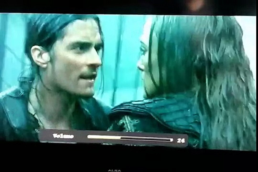 Pirates of the Caribbean At World's End William and Elizabeth get married