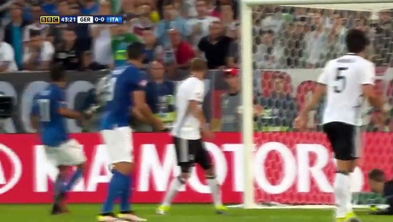 Allemagne vs Italie 1-1 Euro 2016 tous les buts et résumé du match - 2016.07.02