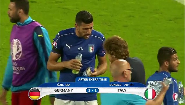 Allemagne vs Italie 1-1 Euro 2016 Tirs au but - 2016.07.02