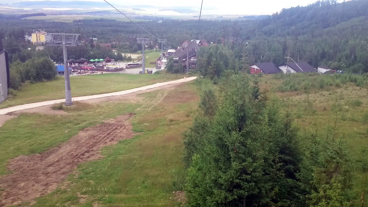 Kabínková lanovka - Štart  - Tatranská Lomnica  (MOV_0282)