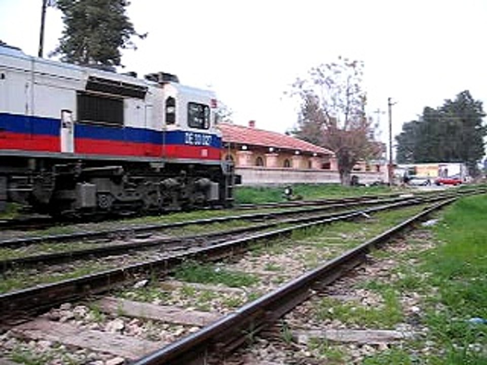 TCDD freight Ceyhan - level crossing - 2
