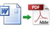 How to Save Microsoft Word File into PDF format