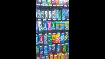 Seriously, toothpaste next to candy?