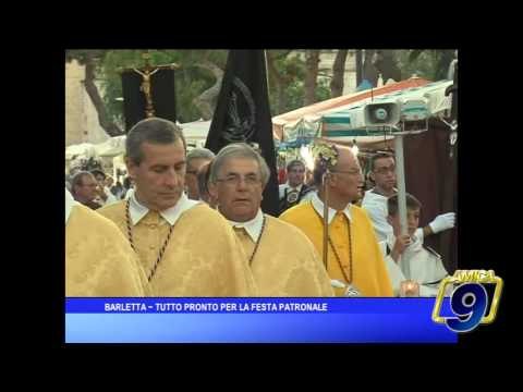 Barletta |Tutto pronto per la festa patronale