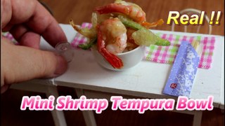 Mini Shrimp tempura Bowl えび　天丼　天ぷらの作り方
