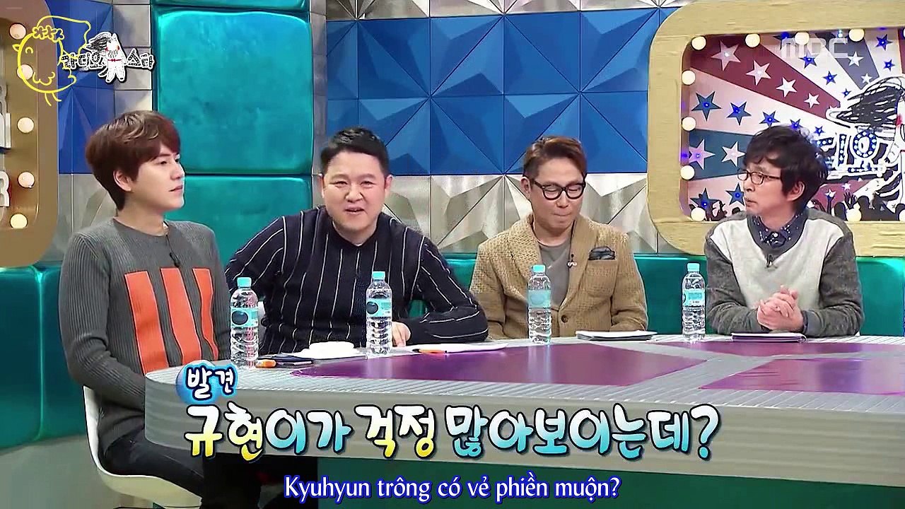 [Vietsub][Chicken Subteam] 160217 Radio Star Ep 466 - Kyuhyun gửi lời xin lỗi đến khán giả