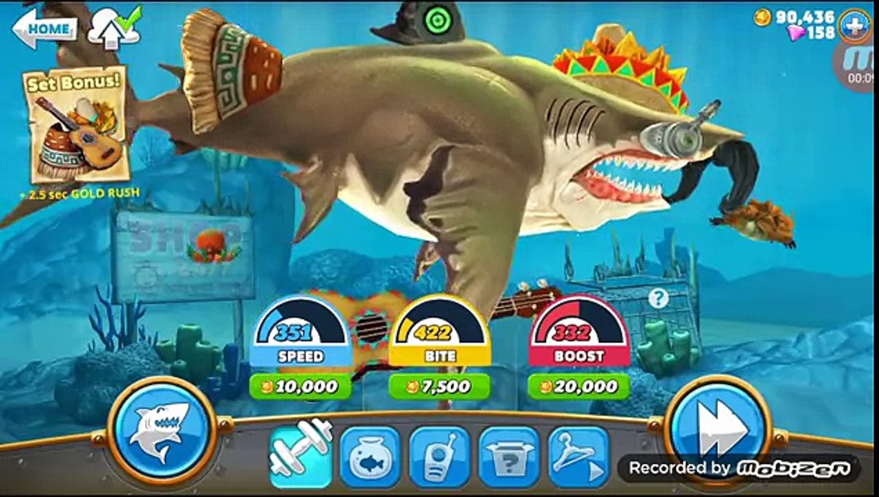 Hungry Shark World: Mexican Megalodon Invades the Arabian Sea