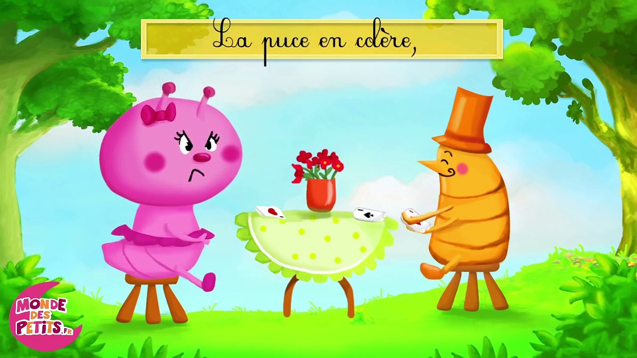 Une puce, un pou