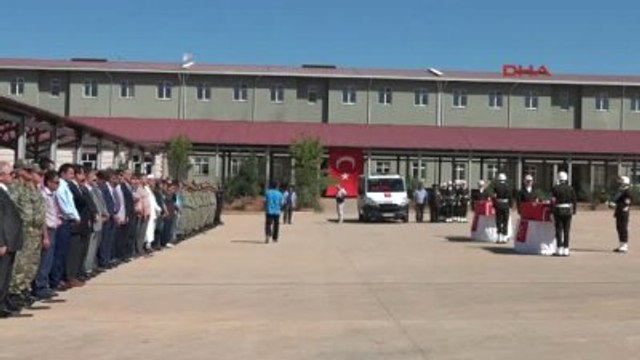 Mardin - Saldırıda Şehit Olan 2 Asker İçin Tören Düzenlendi -3