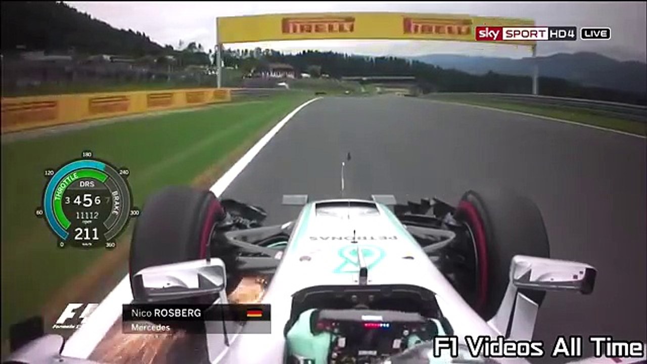 Nico Rosberg - Onboard Austrian Grand Prix (F1 2016)